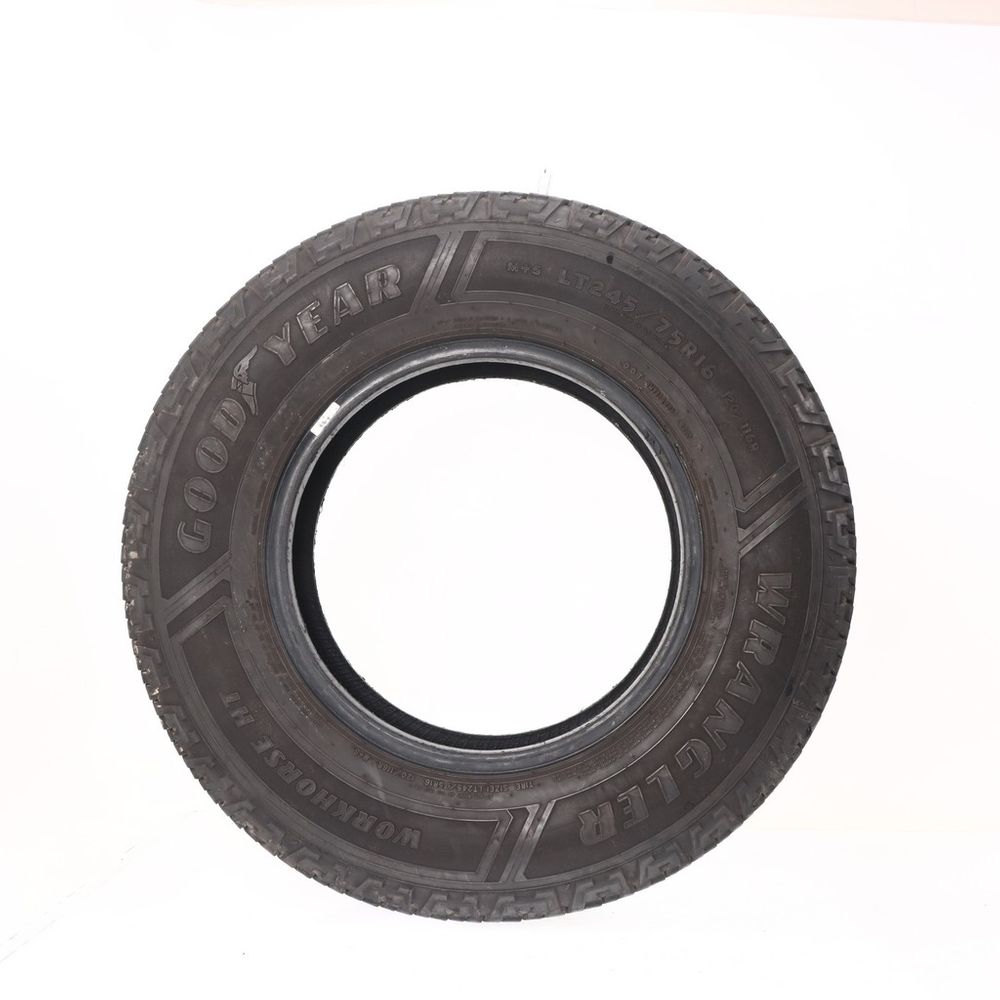 Used LT 245/75R16 Goodyear Wrangler Workhorse HT 120/116R E - 7/32 - Image 3