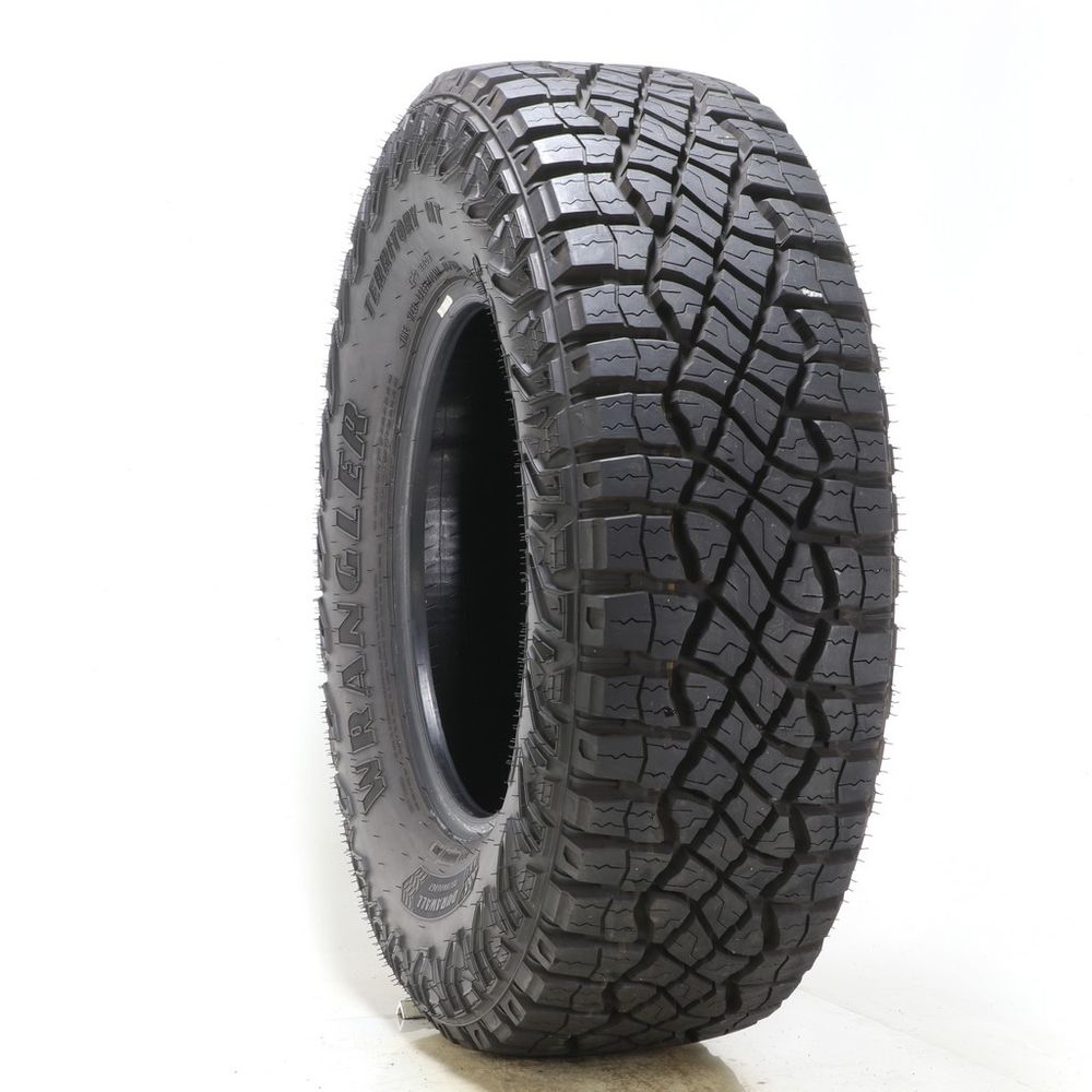 Set of (2) Used LT 285/70R17 Goodyear Wrangler Territory MT 116/113Q E - 17/32 - Image 1