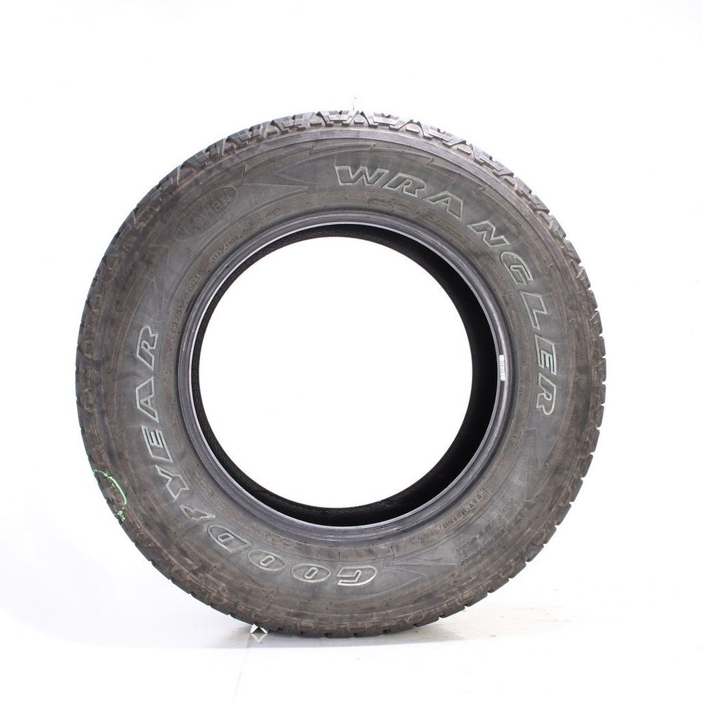 Set of (4) Used LT 275/65R18 Goodyear Wrangler All-Terrain Adventure Kevlar 113/110S C - 9/32 - Image 3