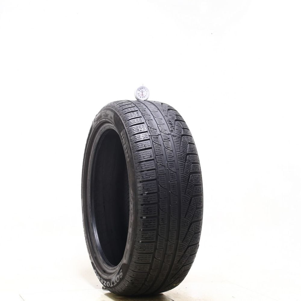 Used 225/45R18 Pirelli Winter 240 Sottozero Series II Run Flat 95V - 6.5/32 - Image 1