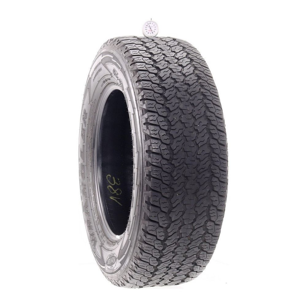 Set of (4) Used 255/65R17 Goodyear Wrangler All-Terrain Adventure Kevlar 110T - 5-6.5/32 - Image 5