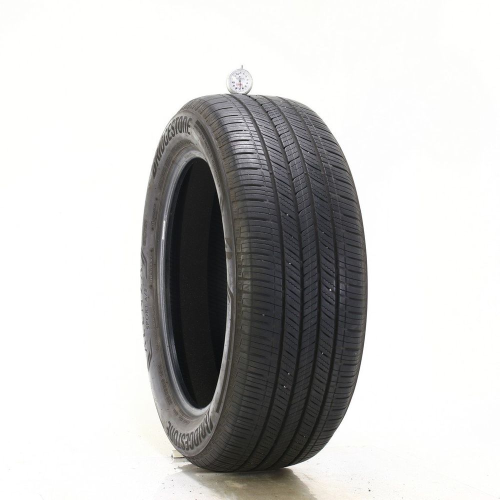 Set of (4) Used 235/55R19 Bridgestone Alenza Sport A/S ENLITEN B-silent 101V - 6.5-7/32 - Image 1