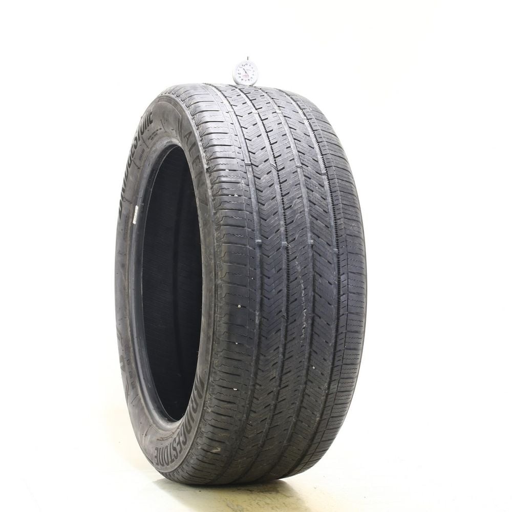 Set of (2) Used 285/45R21 Bridgestone Alenza Sport A/S 113H - 5.5-6/32 - Image 1