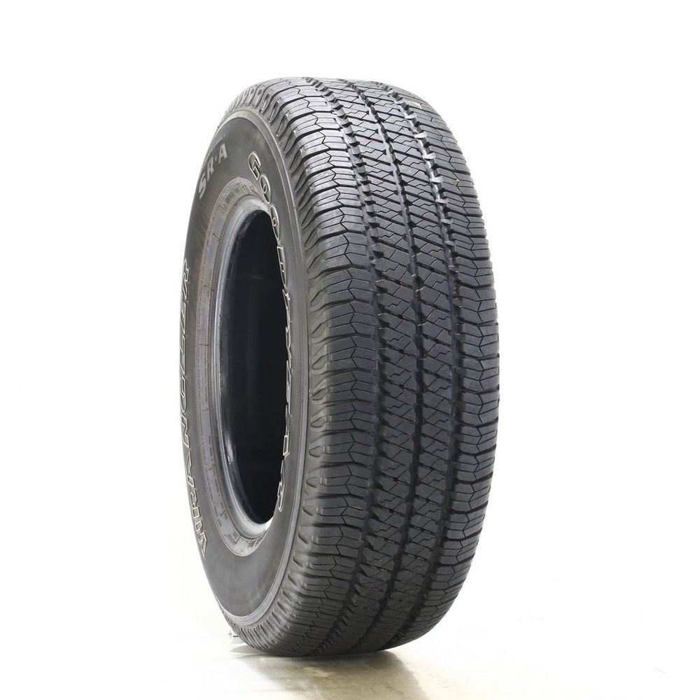 Set of (2) Driven Once 255/75R17 Goodyear Wrangler SR-A 113S - 11-12/32 - Image 1