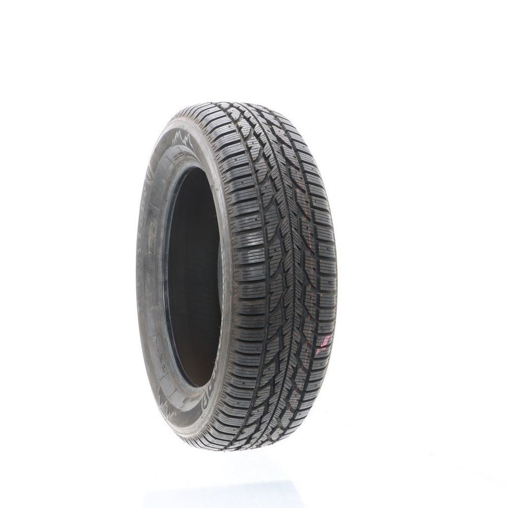 Set of (2) Driven Once 225/60R18 Firestone Winterforce 2 100S - 12/32 - Image 1