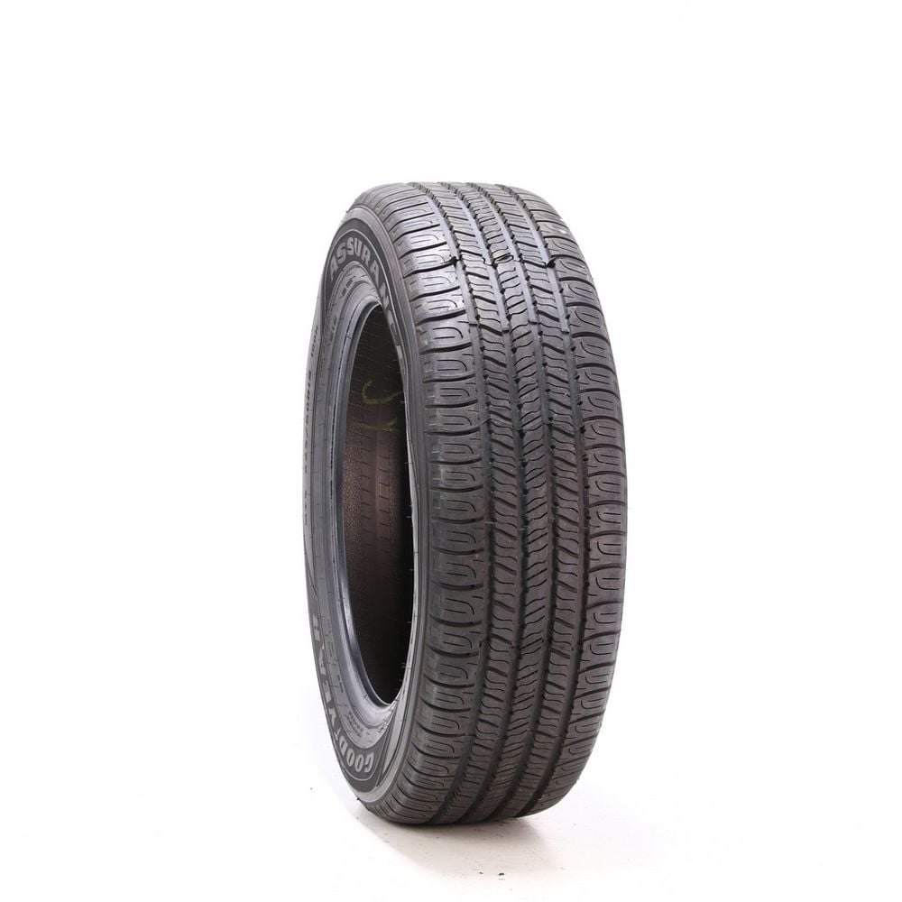 Set of (2) Driven Once 225/60R18 Goodyear Assurance All-Season 100H - 8.5/32 - Image 1