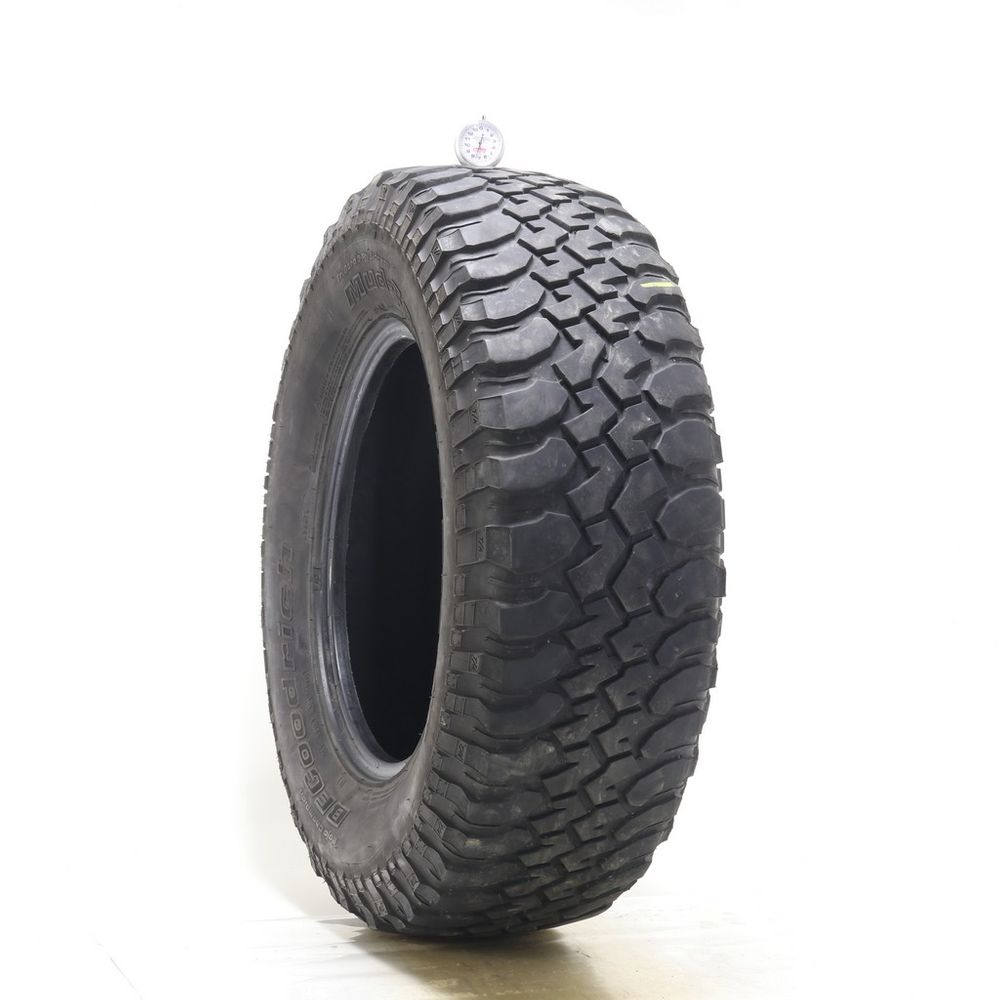 Set of (2) Used LT 255/75R17 BFGoodrich Mud-Terrain T/A KM 111/108Q C - 7.5-8.5/32 - Image 1