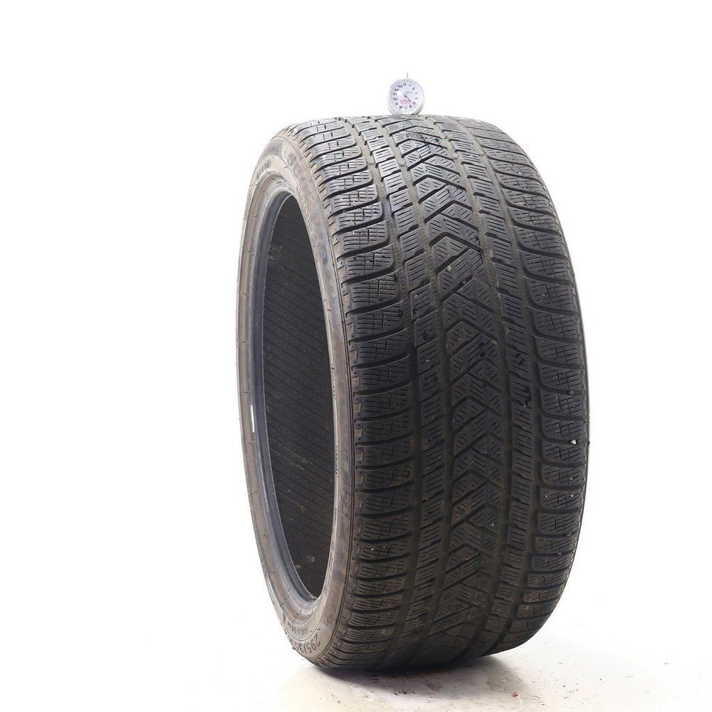 Used 295/35R21 Pirelli Scorpion Winter 107V - 5/32 - Image 1