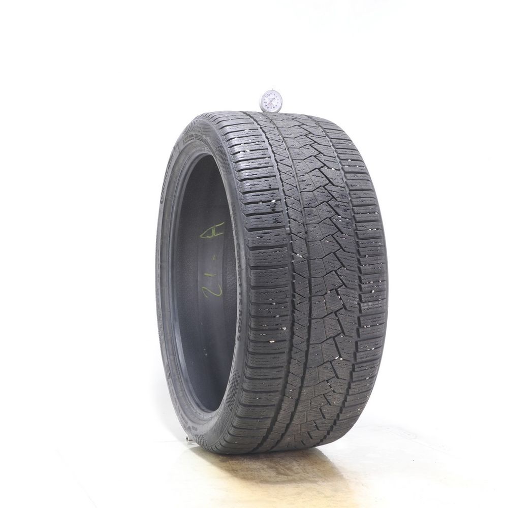 Used 285/35R22 Continental WinterContact TS860 S AO 106W - 8.5/32 - Image 1