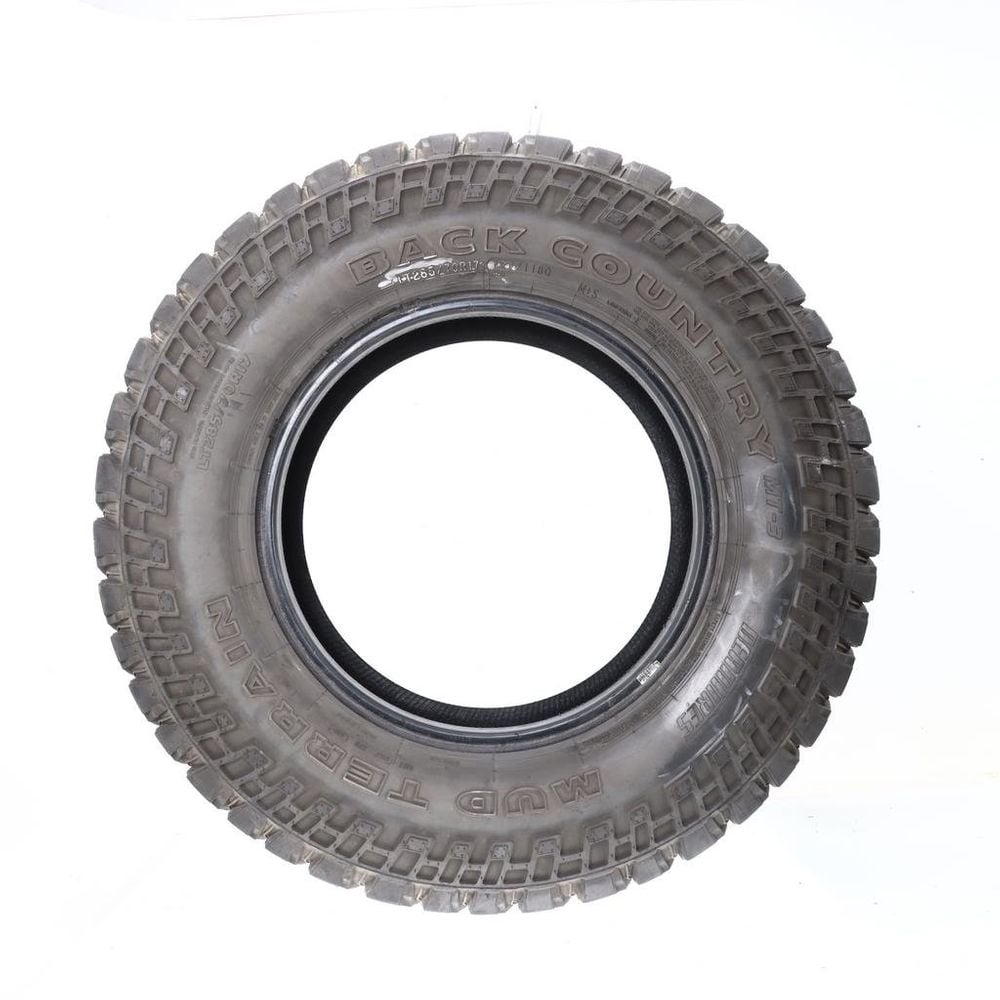 Used LT 285/70R17 DeanTires Back Country Mud Terrain MT-3 121/118Q E - 7/32 - Image 3