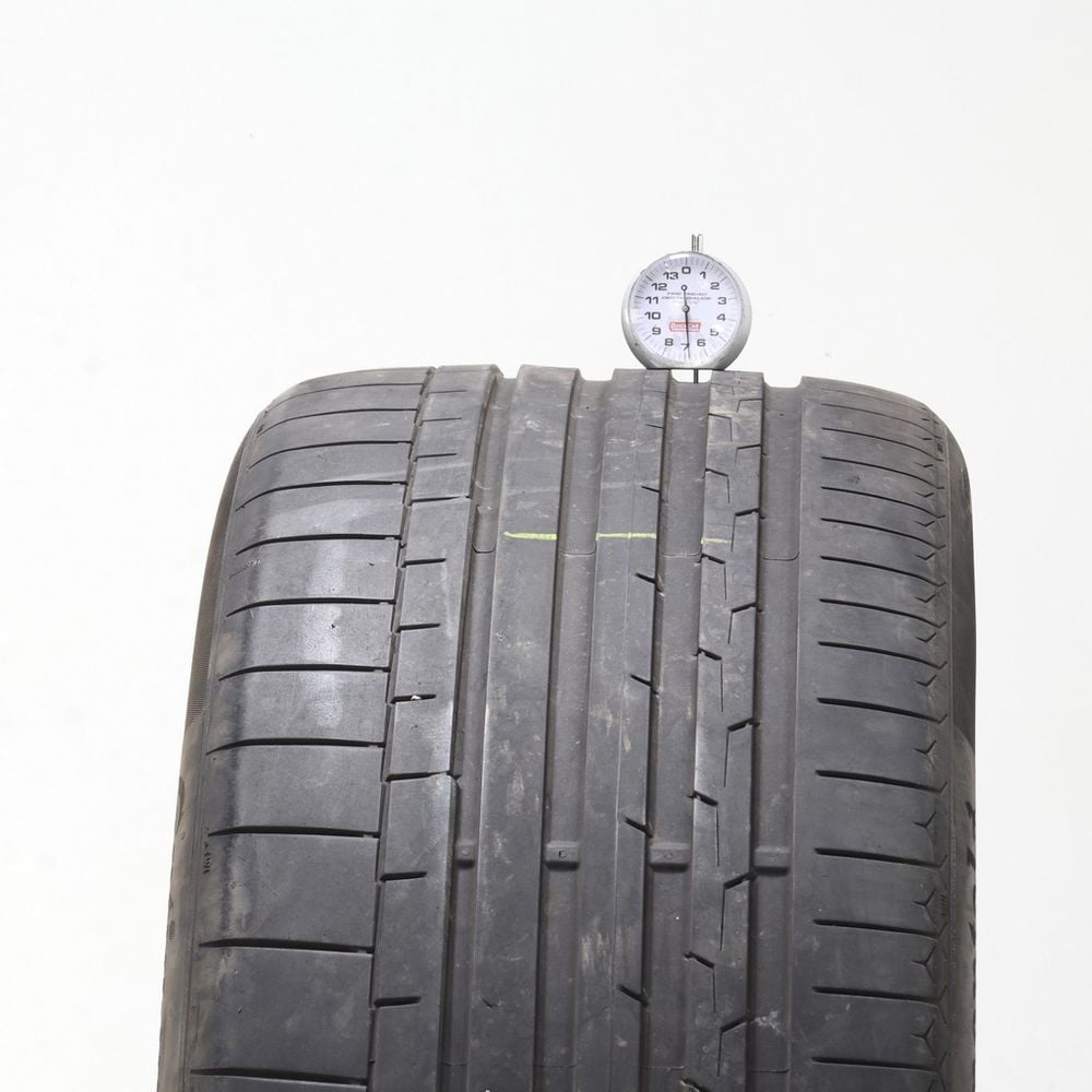 Set of (2) Used 285/35R22 Continental SportContact 6 TO ContiSilent 106Y - 5-6.5/32 - Image 5