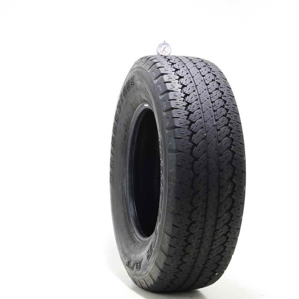 Set of (2) Used LT 265/70R17 Bridgestone Dueler A/T RH-S 112/109Q C - 7.5-8/32 - Image 4