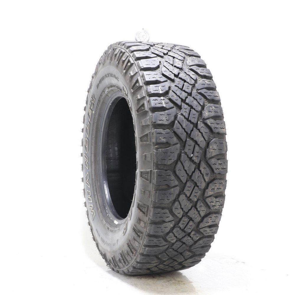 Set of (2) Used LT 285/70R17 Goodyear Wrangler Duratrac 121/118Q E - 9.5-10/32 - Image 1