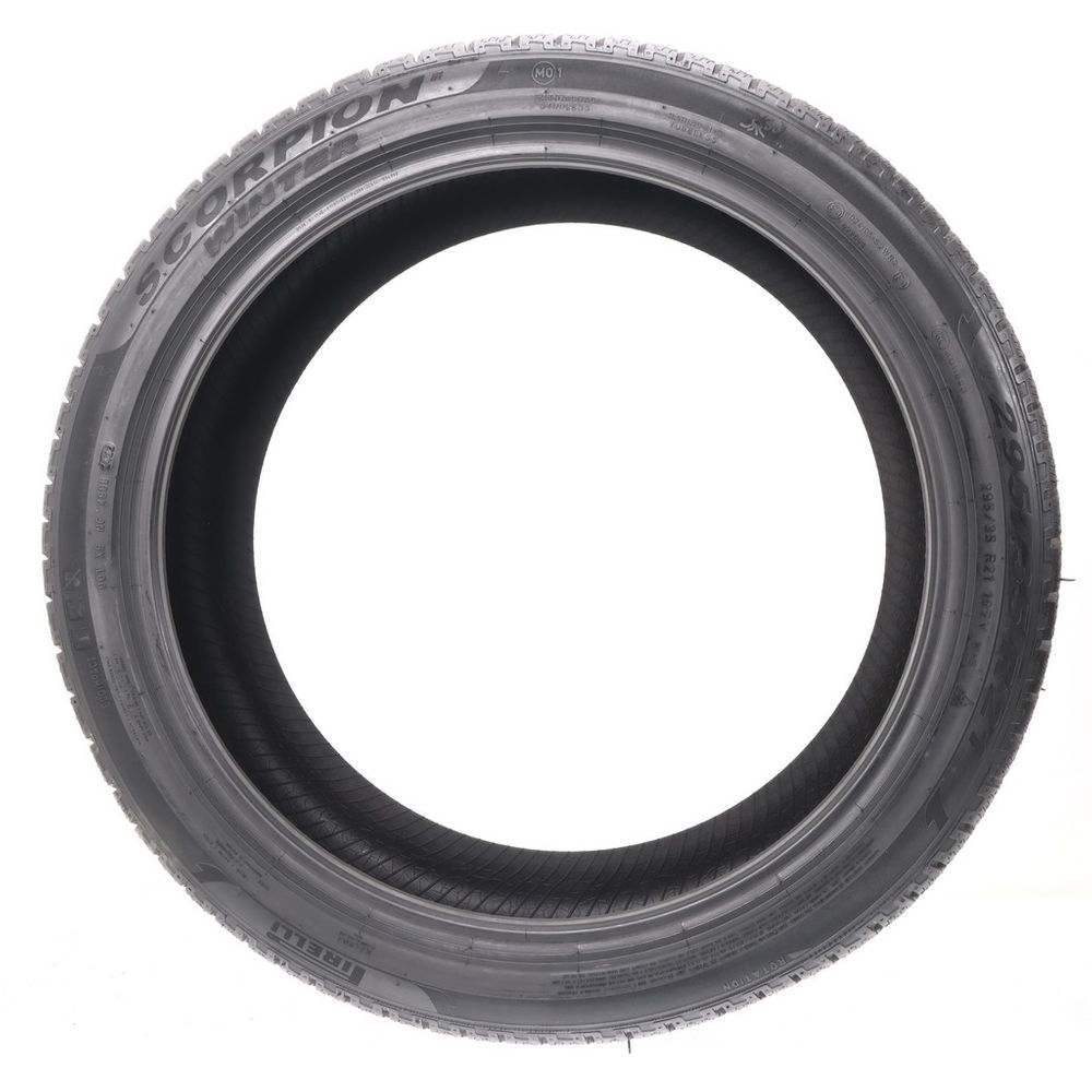 Set of (4) New 295/35R21 Pirelli Scorpion Winter MO1 107V - Image 3