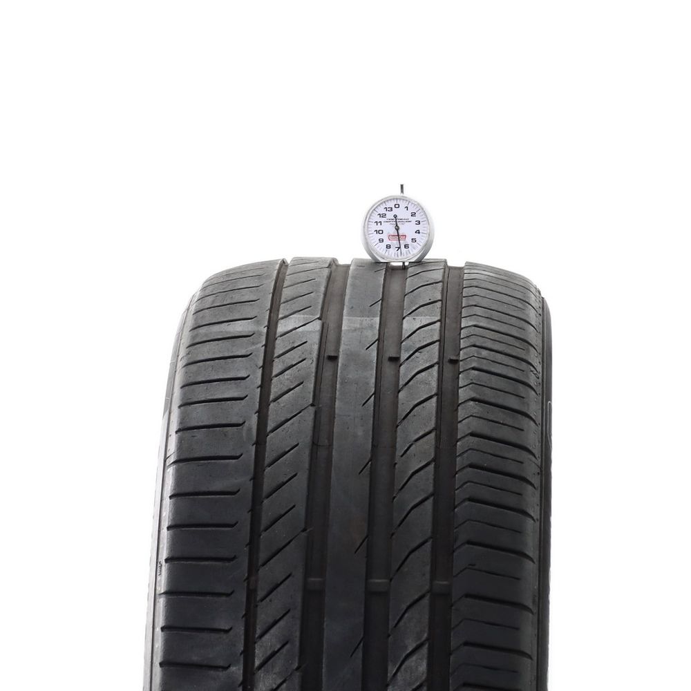 Set of (2) Used 255/40R21 Continental ContiSportContact 5 ContiSeal 102Y - 6.5/32 - Image 2