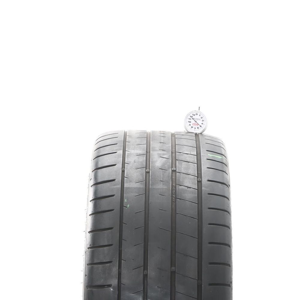 Set of (2) Used 285/40ZR19 Kumho Ecsta PS91 107Y - 5-6.5/32 - Image 2