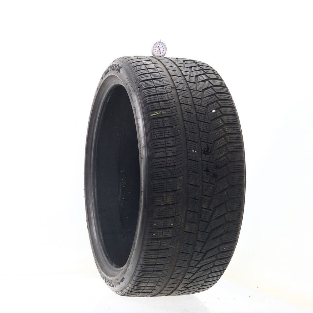 Set of (2) Used 295/35R23 Hankook Winter iCept evo2 SUV AO 108W - 5.5-6/32 - Image 4