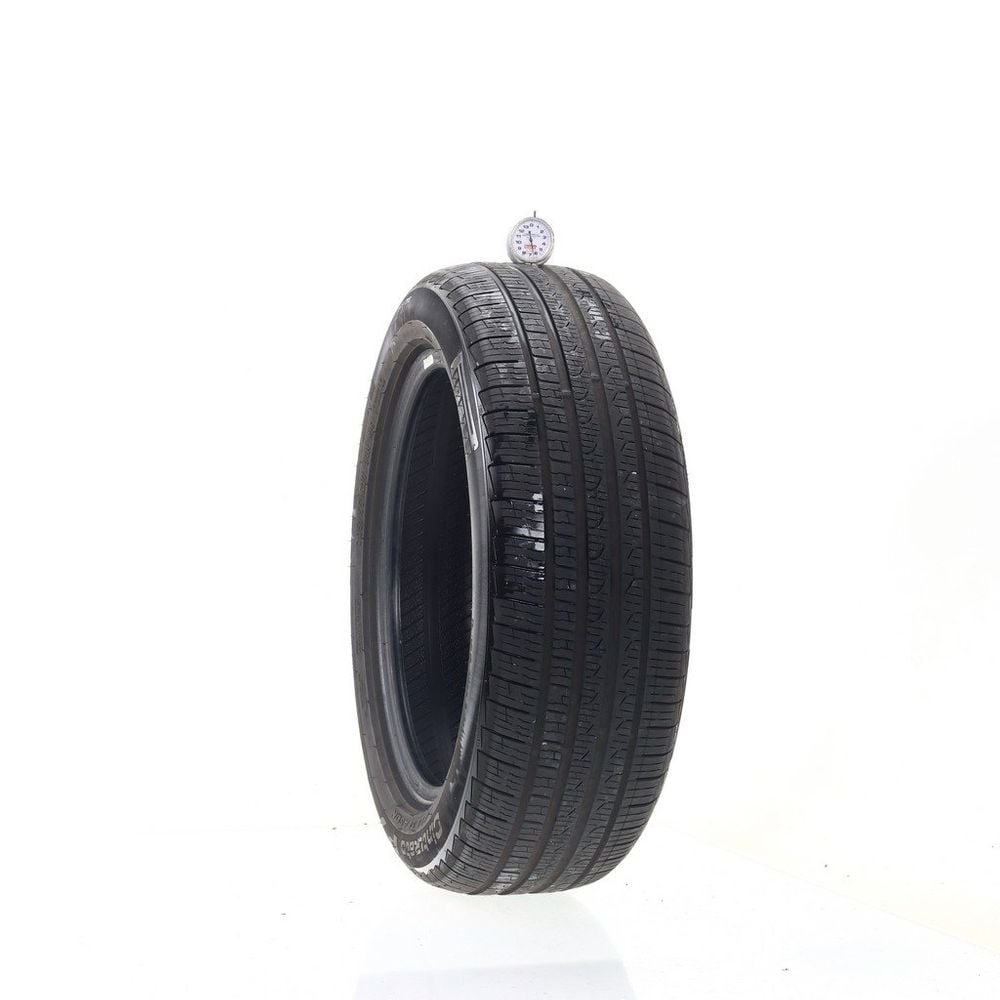 Set of (2) Used 205/55R17 Pirelli Cinturato P7 MOE Run Flat 91H - 6.5-7/32 - Image 1