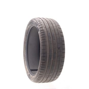 Set of (2) Driven Once 265/40R22 Pirelli P Zero PZ4 LM1 Elect PNCS 109Y - 8.5/32